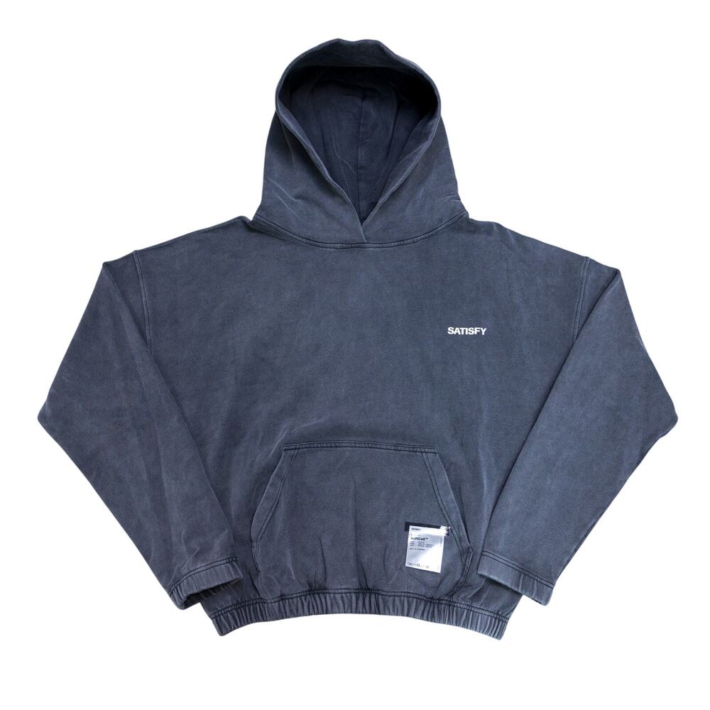 Satisfy SoftCell Hoodie II 'Aged Black' Size Small